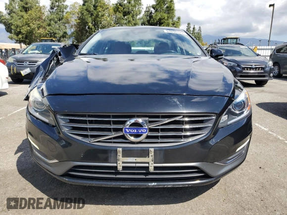 2014 Volvo S60 T6 with VIN YV1902FH5E2295456, listed as a Copart auction lot 51630745 with 151,408 mi miles and Salvage Title. Bid and sale history available at carsss.com. Image 5.