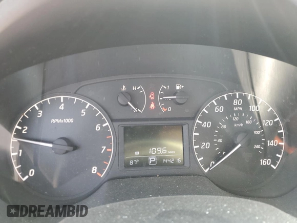 2017 Nissan Sentra S with VIN 3N1AB7AP9HY292562, listed as a Copart auction lot 60436125 with 144,216 mi miles and Salvage title. Bid and sale history available at DreamBid. Image 9.