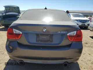 2007 BMW 3 Series 335i with VIN WBAVB73597P100774, listed as a Copart auction lot 56534604 with 157,586 mi miles and Salvage Title. Bid and sale history available at carsss.com. Image 6.