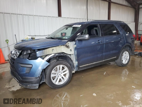 2019 Ford Explorer XLT with VIN 1FM5K8DHXKGA86194, listed as a Copart auction lot 62643405 with 61,774 mi miles and Salvage title. Bid and sale history available at DreamBid. Image 1.