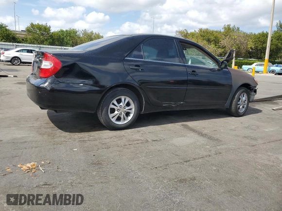 2004 Toyota Camry LE with VIN 4T1BF32K74U071049, listed as a Copart auction lot 53807535 with 151,805 mi miles and Salvage Title. Bid and sale history available at carsss.com. Image 3.