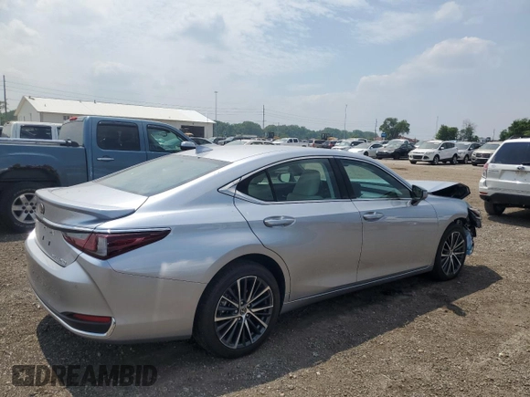 2022 Lexus ES 250 with VIN 58AD11D17NU009211, listed as a Copart auction lot 59195765 with 11,211 mi miles and Salvage title. Bid and sale history available at DreamBid. Image 3.