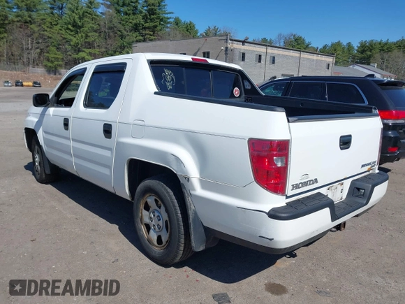 2009 Honda Ridgeline RT with VIN 5FPYK16269B109807, listed as a IAAI auction lot 42056354 with Not Provided miles. Bid and sale history available at carsss.com. Image 3.