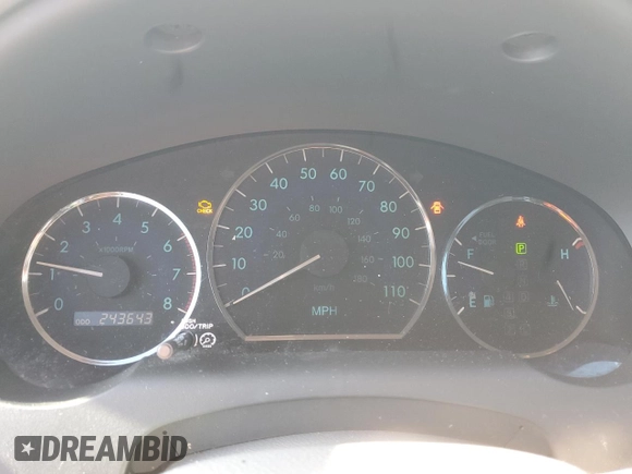 2006 Toyota Sienna CE with VIN 5TDZA23C86S465346, listed as a Copart auction lot 54627435 with 243,643 mi miles and Clean Title. Bid and sale history available at carsss.com. Image 9.