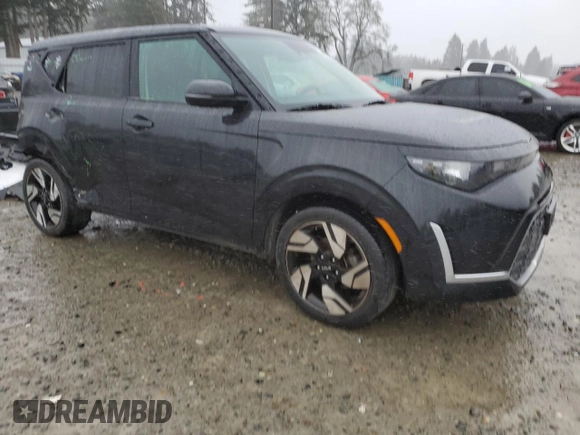 2023 Kia Soul GT-Line with VIN KNDJ53AU7P7841677, listed as a Copart auction lot 49253005 with 24,769 mi miles and Salvage Title. Bid and sale history available at carsss.com. Image 4.