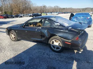 1995 Ford Mustang with VIN 1FALP4043SF281607, listed as a Copart auction lot 85691274 with 162,249 mi miles and Salvage Title. Bid and sale history available at carsss.com. Image 2.