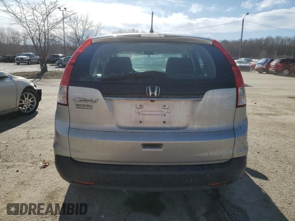 2013 Honda CR-V LX with VIN 2HKRM3H30DH520607, listed as a Copart auction lot 46798995 with 0 mi miles and Salvage Title. Bid and sale history available at carsss.com. Image 6.