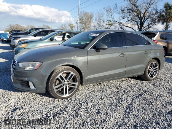 2019 Audi A3 Sedan Premium with VIN WAUBEGFF9KA094811, listed as a Copart auction lot 44041145 with 67,260 mi miles and Salvage Title. Bid and sale history available at carsss.com. Image 1.