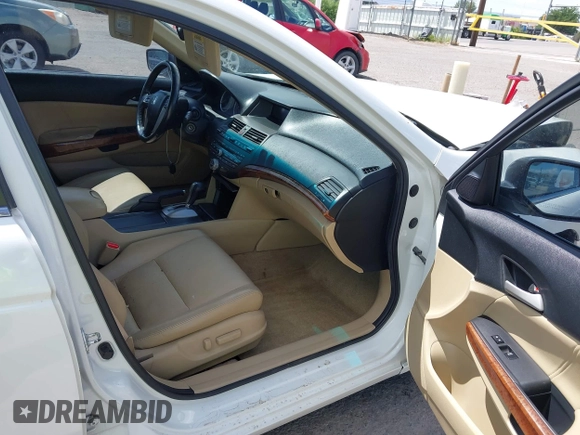 2011 Honda Accord EX-L with VIN 1HGCP3F82BA007344, listed as a IAAI auction lot 42383956 with 328,507 mi miles and . Bid and sale history available at DreamBid. Image 5.