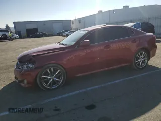 2007 Lexus IS 250 with VIN JTHBK262572056309, listed as a Copart auction lot 88164925 with Not Provided miles and Salvage Title. Bid and sale history available at carsss.com. Image 1.