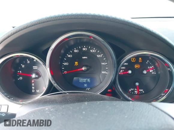 2012 Cadillac CTS with VIN 1G6DA5E57C0150808, listed as a IAAI auction lot 41783895 with 43,340 mi miles and . Bid and sale history available at DreamBid. Image 7.
