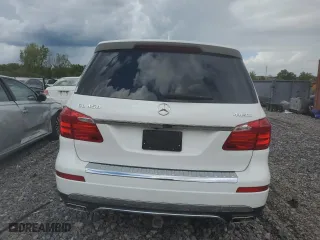 2016 Mercedes-Benz GL with VIN 4JGDF6EE8GA624622, listed as a Copart auction lot 71210314 with 0 mi miles and Salvage Title. Bid and sale history available at carsss.com. Image 6.