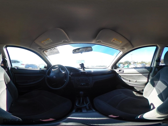 2005 Dodge Stratus Sdn SXT with VIN 1B3EL46X95N568803, listed as a IAAI auction lot 41467555 with 122,610 mi miles. Bid and sale history available at carsss.com. Image 19.