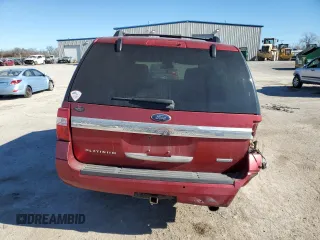2017 Ford Expedition Platinum with VIN 1FMJU1MT7HEA23773, listed as a Copart auction lot 88549005 with 106,507 mi miles and Salvage title. Bid and sale history available at DreamBid. Image 6.