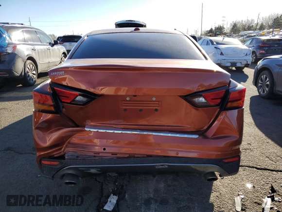 2021 Nissan Altima 2.5 SR with VIN 1N4BL4CV2MN316609, listed as a Copart auction lot 47111795 with 57,632 mi miles and Salvage Title. Bid and sale history available at carsss.com. Image 6.