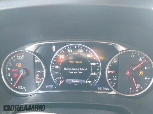 2020 Chevrolet Blazer Premier with VIN 3GNKBFRS5LS633852, listed as a IAAI auction lot 42373114 with 70,914 mi miles and . Bid and sale history available at DreamBid. Image 7.