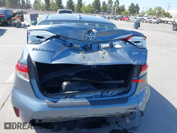 2020 Toyota Corolla LE with VIN JTDEPRAE1LJ070511, listed as a IAAI auction lot 42146468 with 60,884 mi miles and . Bid and sale history available at DreamBid. Image 6.