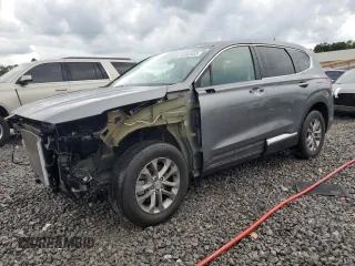 2019 Hyundai Santa Fe SE z VIN 5NMS23AD4KH085272, wystawiony jako Copart lot #62902455 z przebiegiem 79 120 mil mil oraz Szkoda całkowita • Salvage title. Historia ofert i sprzedaży dostępna na DreamBid. Obrazek 1.