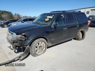 2014 Ford Expedition Limited with VIN 1FMJU1K5XEEF03032, listed as a Copart auction lot 47175165 with 154,575 mi miles and Salvage title. Bid and sale history available at DreamBid. Image 1.