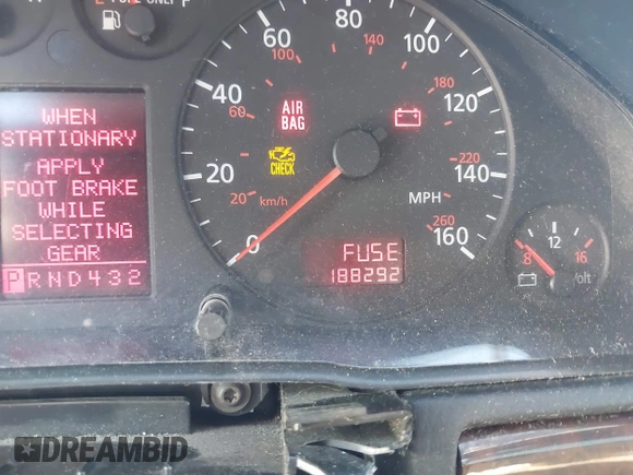 2001 Audi A4 z VIN WAUAH68D41A112784, wystawiony jako IAAI lot #40227904 z przebiegiem 188 292 mil mil oraz . Historia ofert i sprzedaży dostępna na DreamBid. Obrazek 7.