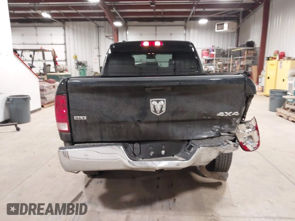 2024 Ram 1500 SLT with VIN 1C6RR7GGXRS124813, listed as a IAAI auction lot 41752900 with 23,758 mi miles and . Bid and sale history available at DreamBid. Image 16.