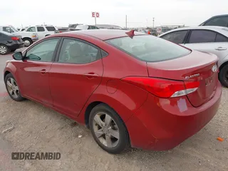 2012 Hyundai Elantra Limited with VIN KMHDH4AE4CU299884, listed as a IAAI auction lot 42032017 with 148,216 mi miles. Bid and sale history available at carsss.com. Image 3.