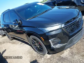 2023 Chevrolet Traverse Premier with VIN 1GNERKKW5PJ128805, listed as a IAAI auction lot 42032622 with 36,463 mi miles and . Bid and sale history available at DreamBid. Image 1.
