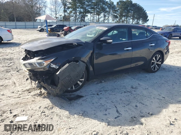 2017 Nissan Maxima SV with VIN 1N4AA6AP3HC431173, listed as a Copart auction lot 49518425 with 77,870 mi miles and Salvage Title. Bid and sale history available at DreamBid. Image 1.