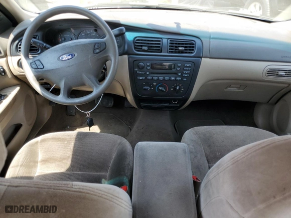 2001 Ford Taurus SES with VIN 1FAFP55U21G261028, listed as a Copart auction lot 65685164 with 153,313 mi miles and Clean Title. Bid and sale history available at carsss.com. Image 8.
