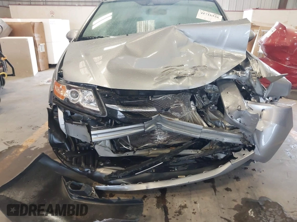 2017 Honda Odyssey EX-L with VIN 5FNRL5H61HB022588, listed as a IAAI auction lot 41716336 with 34,079 mi miles and . Bid and sale history available at DreamBid. Image 12.