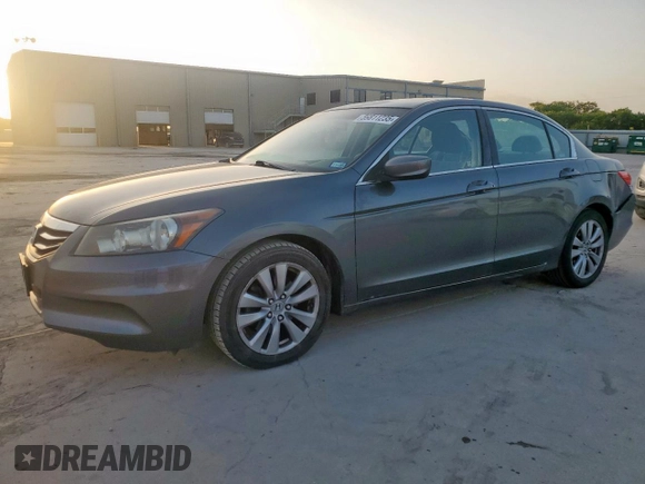 2012 Honda Accord EX with VIN 1HGCP2F73CA053395, listed as a Copart auction lot 59811235 with 151,977 mi miles and Salvage title. Bid and sale history available at DreamBid. Image 1.