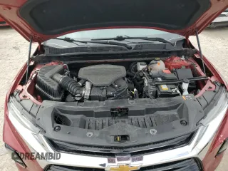 2021 Chevrolet Blazer Premier with VIN 3GNKBLRS0MS541080, listed as a Copart auction lot 75990264 with 33,371 mi miles and Salvage title. Bid and sale history available at DreamBid. Image 12.