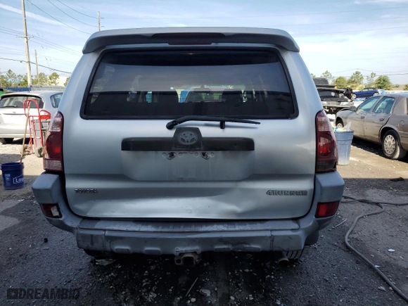 2003 Toyota 4Runner SR5 with VIN JTEZT14RX30001248, listed as a Copart auction lot 53854305 with 254,365 mi miles and Salvage Title. Bid and sale history available at carsss.com. Image 6.