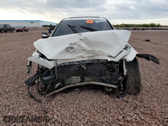 2021 Infiniti Q50 Luxe with VIN JN1EV7BR4MM752782, listed as a Copart auction lot 56160595 with 69,186 mi miles and Salvage title. Bid and sale history available at DreamBid. Image 5.