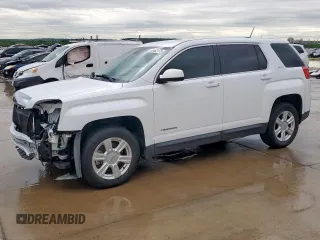2015 GMC Terrain SLE with VIN 2GKALMEK3F6185047, listed as a Copart auction lot 55462175 with 56,971 mi miles and Clean title. Bid and sale history available at DreamBid. Image 1.