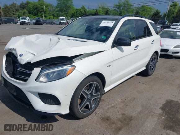 2017 Mercedes-Benz GLE 43 AMG с VIN 4JGDA6EB7HA943905, выставлен на аукционе IAAI как лот 42241559 с пробегом 63 608 миль миль и . История ставок и продаж доступна на DreamBid. Изображение 2.