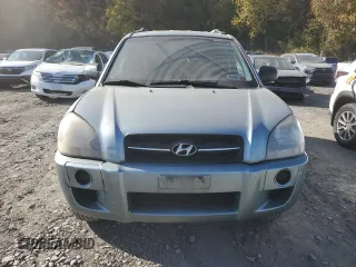 2007 Hyundai Tucson GLS with VIN KM8JM12B87U529322, listed as a Copart auction lot 76936004 with 173,251 mi miles and Salvage Title. Bid and sale history available at carsss.com. Image 5.