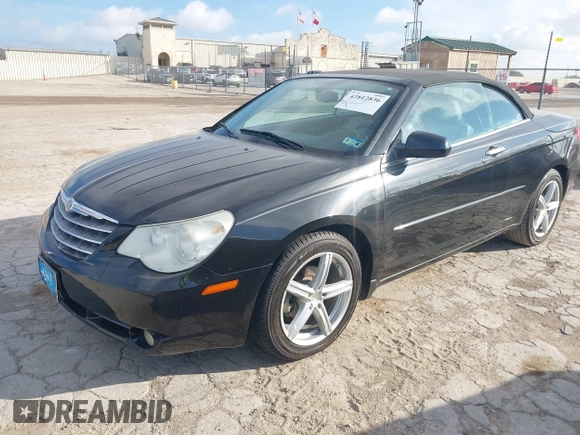 2008 Chrysler Sebring Limited with VIN 1C3LC65M68N676376, listed as a IAAI auction lot 42812836 with 147,390 mi miles and . Bid and sale history available at DreamBid. Image 2.
