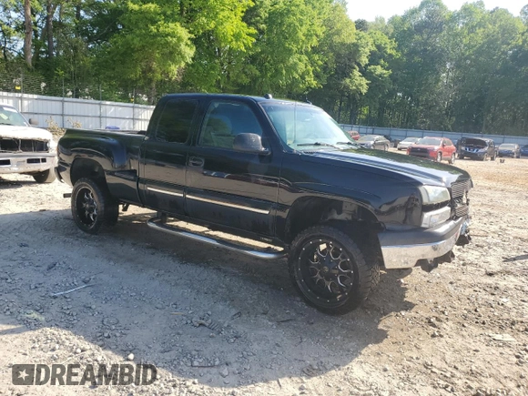2004 Chevrolet Silverado 1500 Z71 with VIN 1GCEK19T14Z326037, listed as a Copart auction lot 53239595 with 231,192 mi miles and Salvage Title. Bid and sale history available at DreamBid. Image 4.