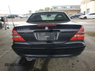 2001 Mercedes-Benz SLK-Class with VIN WDBKK65F51F206737, listed as a Copart auction lot 47884645 with 41,331 mi miles and Salvage Title. Bid and sale history available at carsss.com. Image 6.
