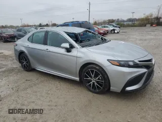 2022 Toyota Camry SE with VIN 4T1G11AK0NU699014, listed as a Copart auction lot 80945024 with 52,991 mi miles and Non Repairable. Bid and sale history available at DreamBid. Image 4.