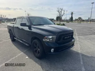 2018 Ram 1500 Tradesman with VIN 1C6RR6KG7JS229539, listed as a Copart auction lot 49931465 with 149,770 mi miles and Clean title. Bid and sale history available at DreamBid. Image 1.