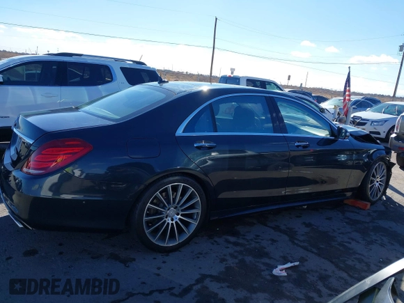 2014 Mercedes-Benz S-Class S 550 with VIN WDDUG8CB0EA040062, listed as a IAAI auction lot 41284147 with 141,060 mi miles. Bid and sale history available at carsss.com. Image 13.