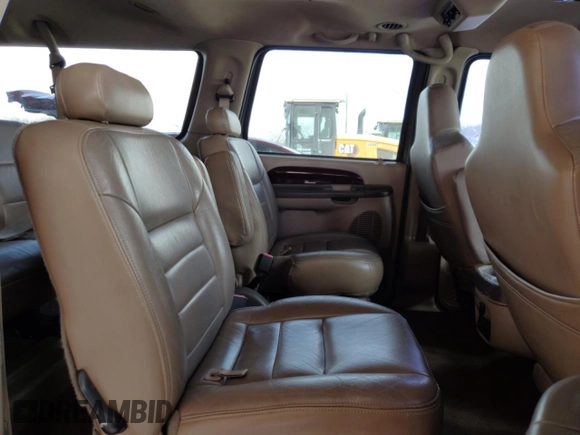 2003 Ford Excursion z VIN 1FMNU44FX3EA92379, wystawiony jako Copart lot #53122515 z przebiegiem 197 749 mil mil oraz Szkoda całkowita • Salvage title. Historia ofert i sprzedaży dostępna na DreamBid. Obrazek 11.