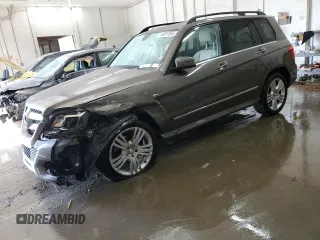 2014 Mercedes-Benz GLK 250 with VIN WDCGG0EB7EG211743, listed as a Copart auction lot 49257055 with 121,912 mi miles and Salvage Title. Bid and sale history available at DreamBid. Image 1.