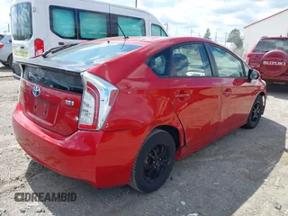 2012 Toyota Prius One with VIN JTDKN3DU8C5502576, listed as a IAAI auction lot 42058504 with 139,855 mi miles. Bid and sale history available at carsss.com. Image 4.