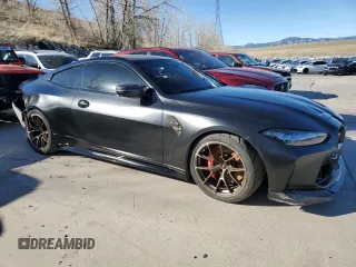 2022 BMW M4 Competition xDrive with VIN WBS43AZ0XNCK22593, listed as a Copart auction lot 48216625 with 19,447 mi miles and Salvage Title. Bid and sale history available at carsss.com. Image 4.