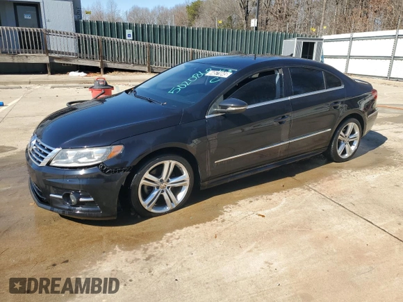 2014 Volkswagen CC R-Line with VIN WVWBP7AN0EE502086, listed as a Copart auction lot 44571045 with 61,607 mi miles and Clean Title. Bid and sale history available at carsss.com. Image 1.