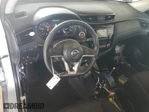 2017 Nissan Rogue S with VIN KNMAT2MV3HP531788, listed as a Copart auction lot 58473905 with 95,700 mi miles and Salvage title. Bid and sale history available at DreamBid. Image 8.