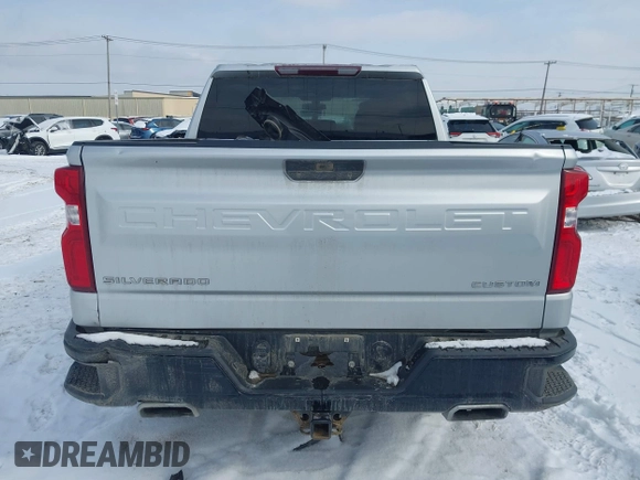 2020 Chevrolet Silverado 1500 Custom Trail Boss with VIN 3GCPYCEF7LG429531, listed as a IAAI auction lot 41555408 with 44,296 mi miles and . Bid and sale history available at DreamBid. Image 17.
